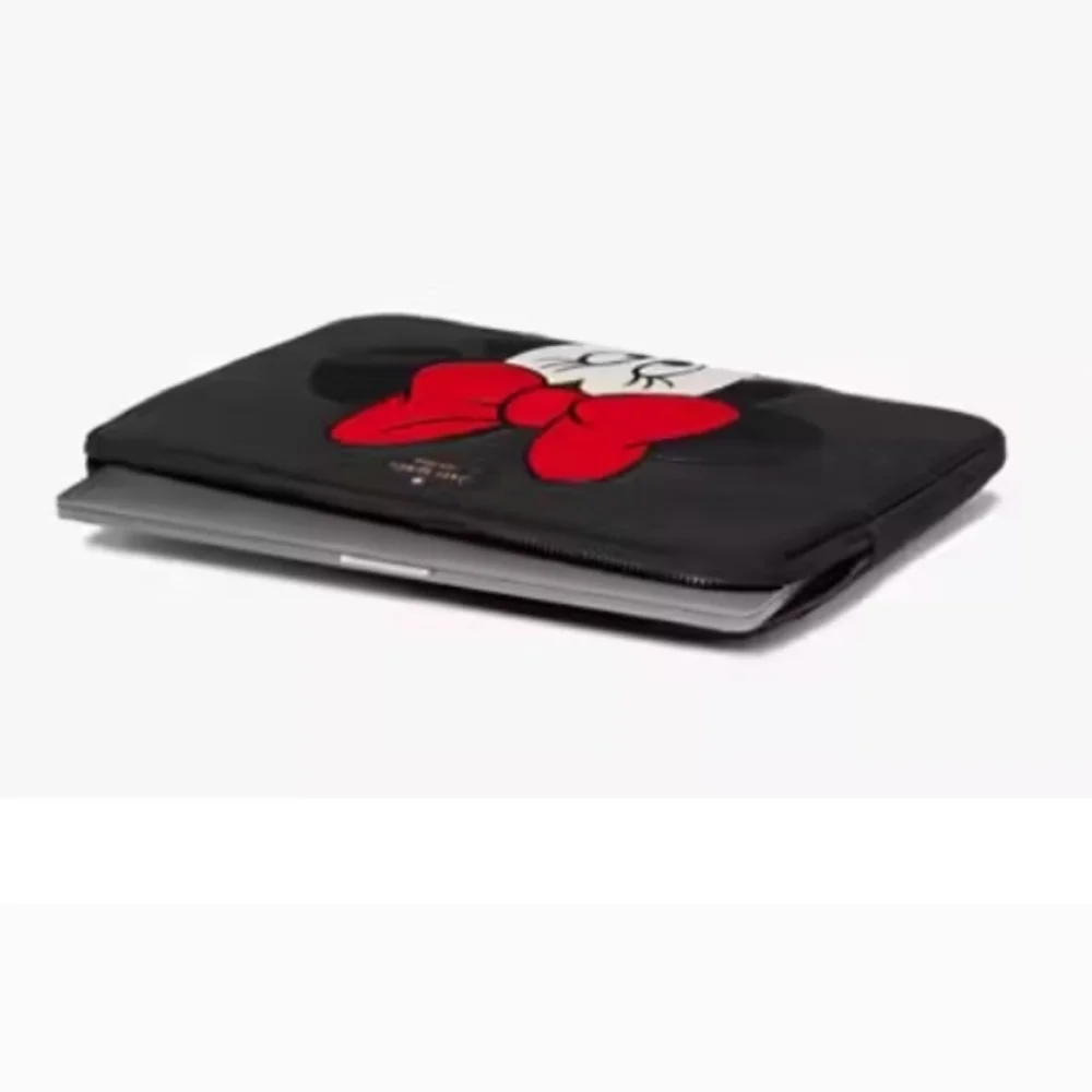 Kate Spade Black and Red Minnie Mouse Tablet Sleeve